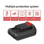 BLACK & DECKER ASL188 18V 1500mAh Drill Replacement Battery  TooBattery