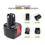 Bosch 2 607 001 380 9.6V 2000mAh Drill Replacement Battery  TooBattery