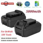 DEWALT DCG412N 18V 5000mAh Drill Replacement Battery UKTool-Battery
