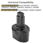 DEWALT DE9085-XJ 7.2V 3300mAh Drill Replacement Battery  TooBattery