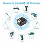 MAKITA BL1040 10.8V 4000mAh Drill Replacement Battery  UKTool-Battery