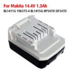 MAKITA DUM165 14.4V 1300mAh Drill Replacement Battery UKTool-Battery